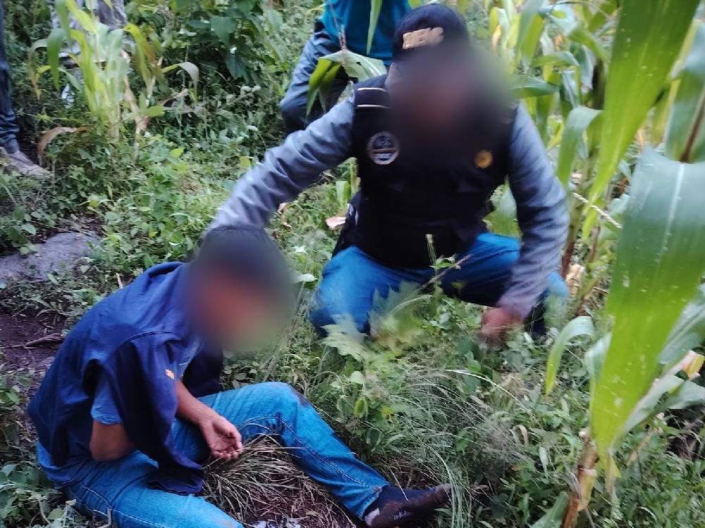 Joven secuestrado es rescatado en Zunil, Quetzaltenango