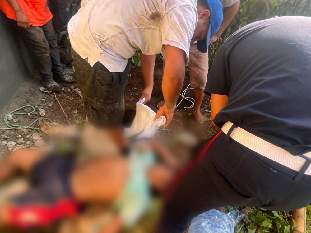 Joven sufre intoxicación por gases mientras trabajaba en un pozo artesanal