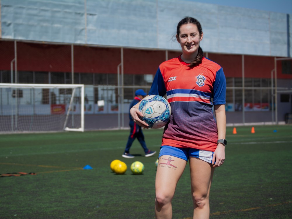 Jugadora estadounidense a prueba con Xelajú Femenino