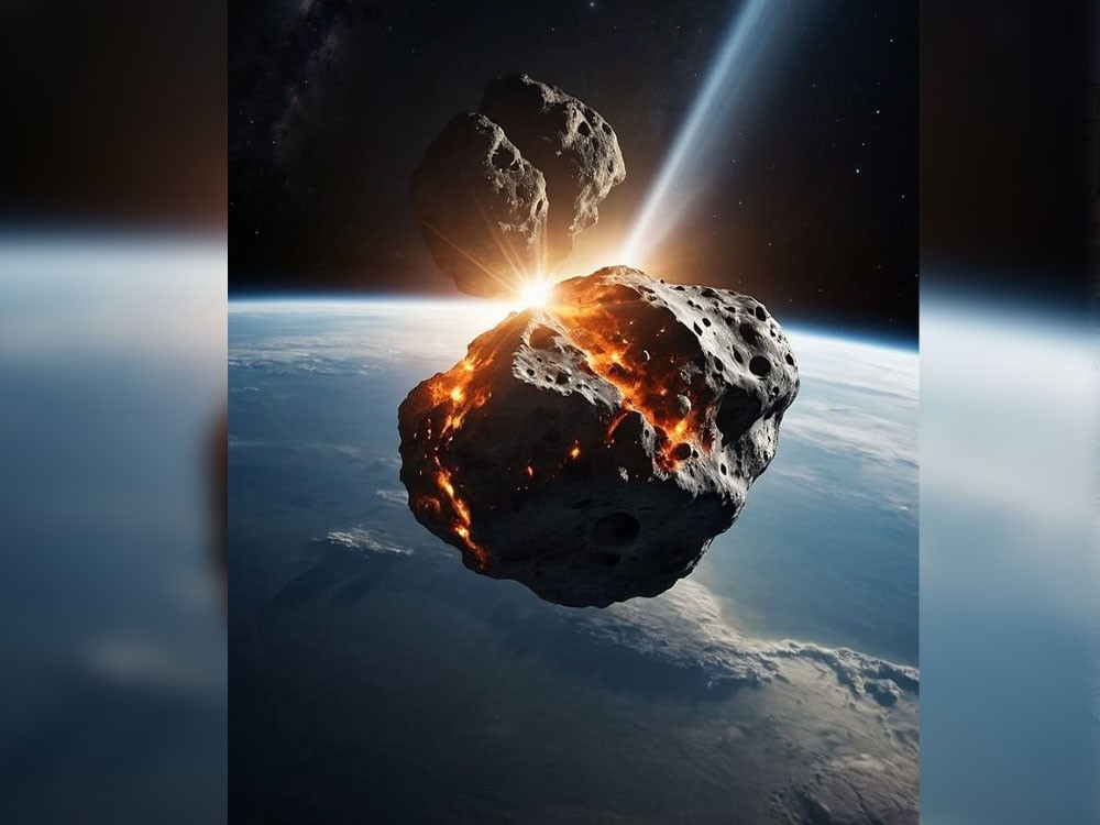 La Luna podría recibir el impacto de asteroide 
