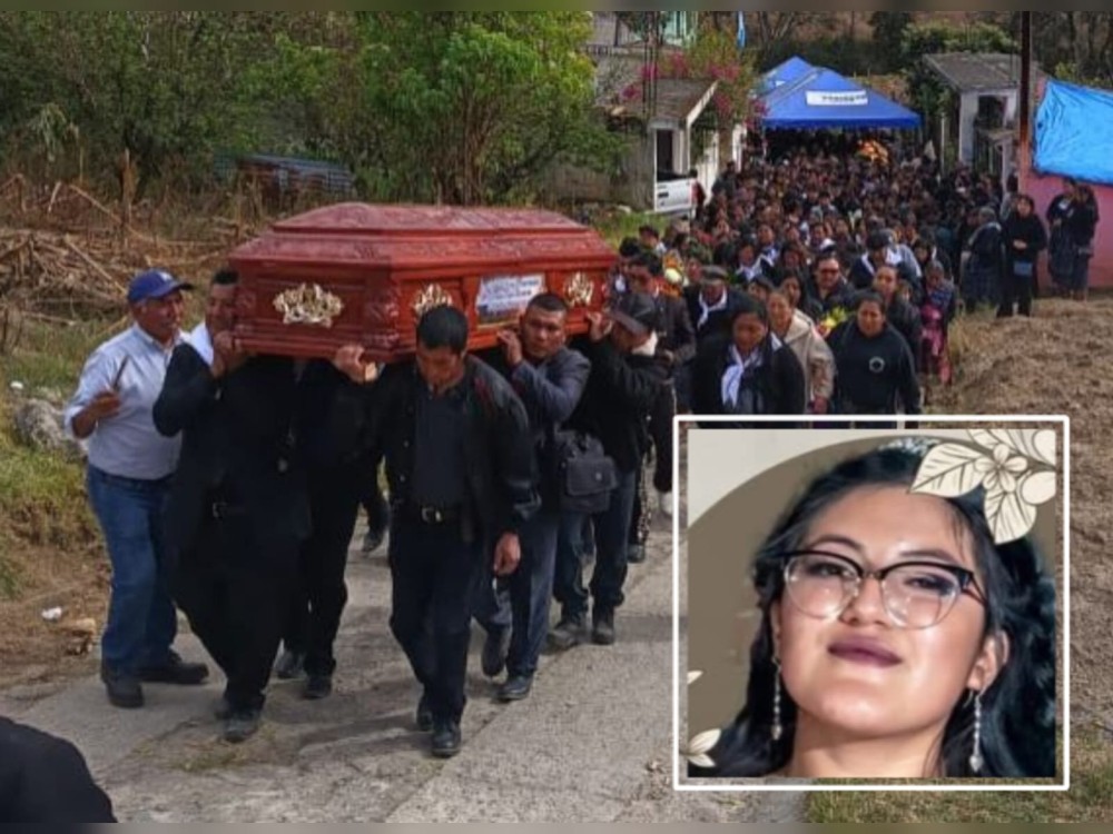 Le dan el último adiós a Quetzali Pelechú, víctima mortal del accidente de transportes Sinaloa