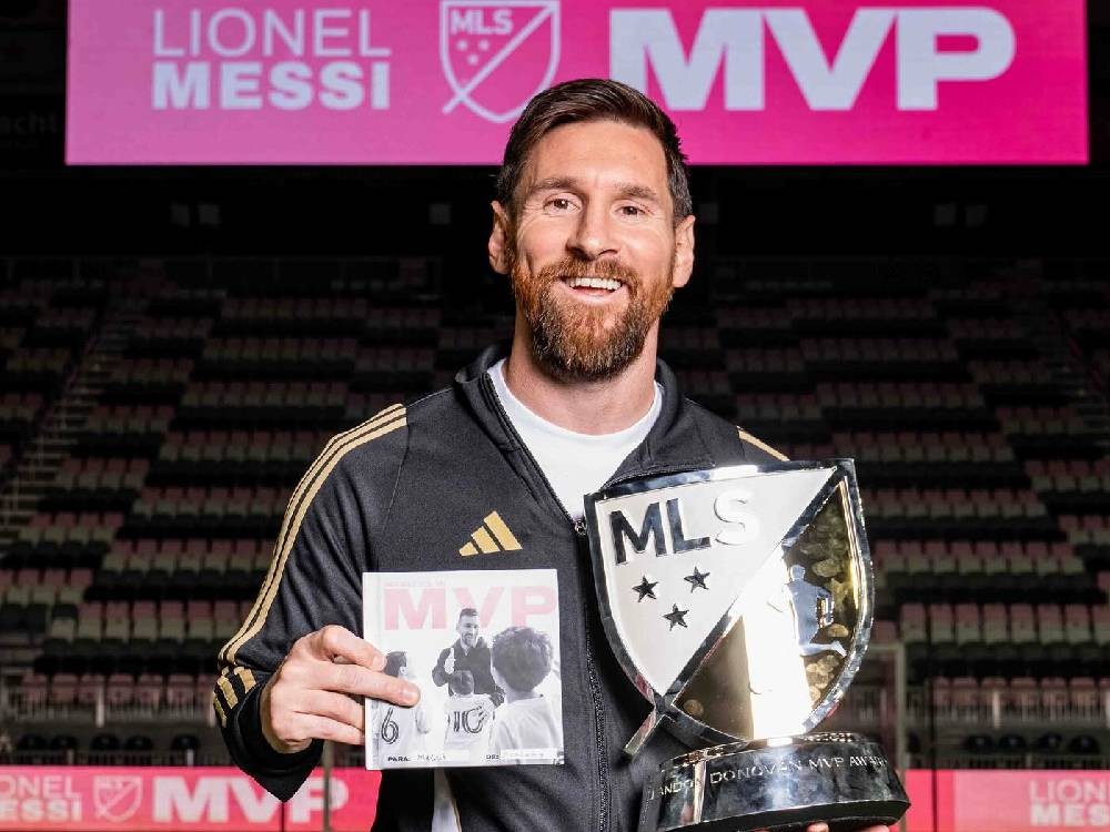 Lionel Messi, MVP de la MLS tras una temporada histórica con el Inter Miami