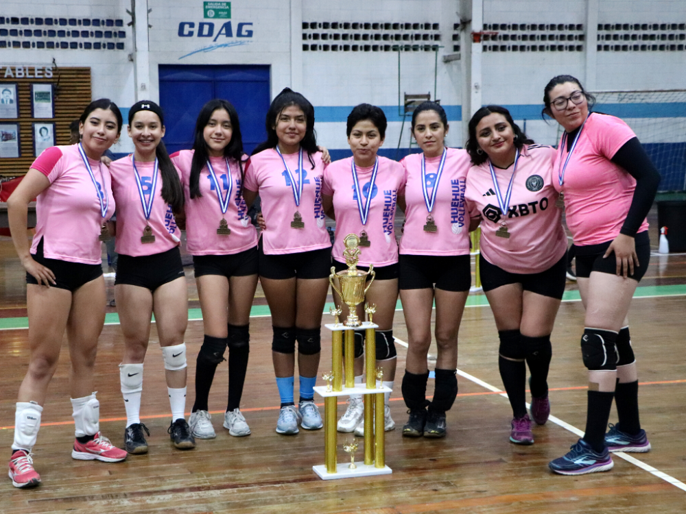 Llega a su final la Liga Huehueteca de Voleibol femenina