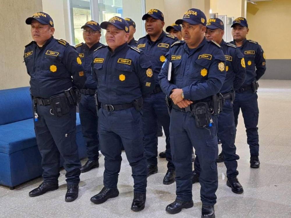 Refuerzan seguridad en San Marcos con nuevos mandos de la PNC
