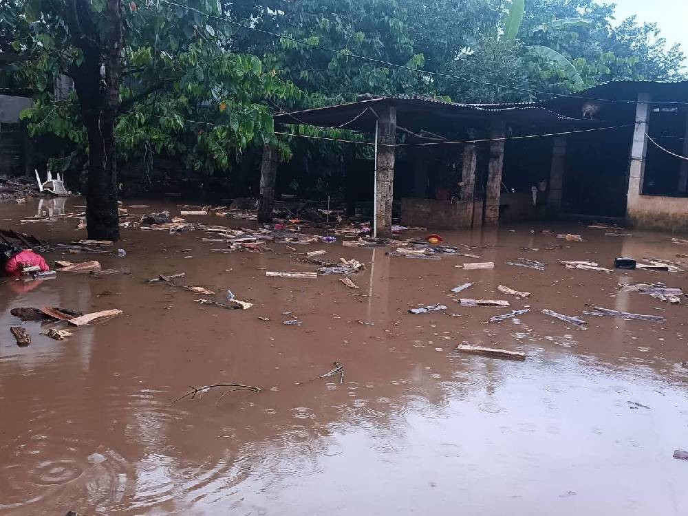 Lluvias provocan daños en municipios de Quetzaltenango