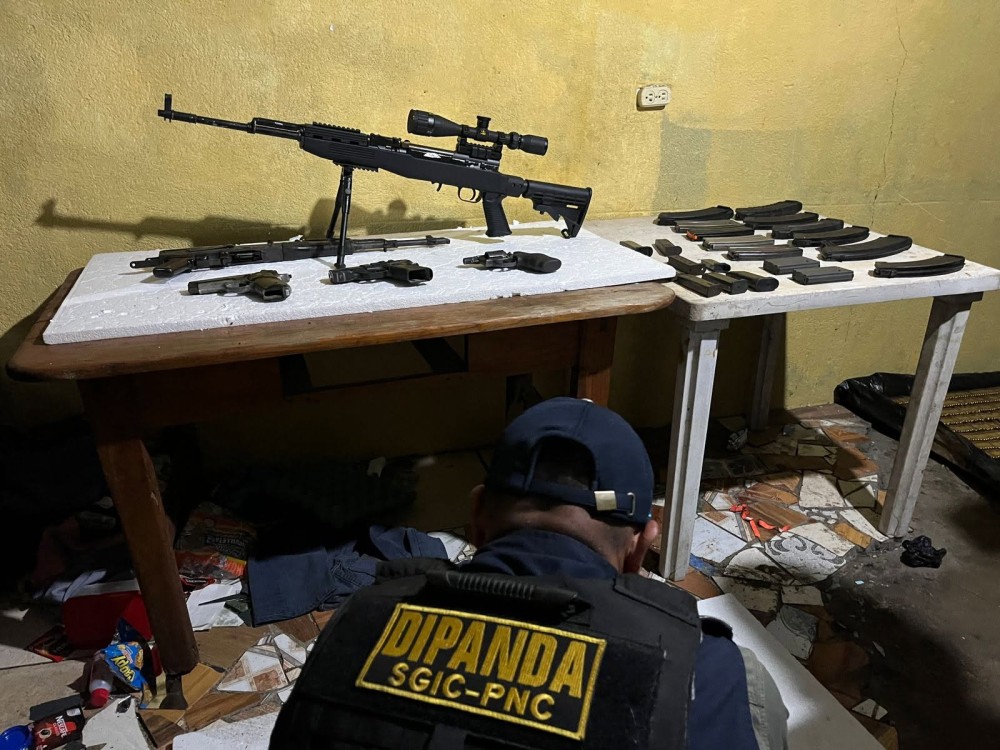 Localizan arsenal y recapturan a peligroso pandillero del Barrio 18 