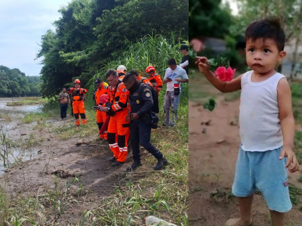 Localizan restos humanos durante búsqueda de menor desaparecido en Retalhuleu 