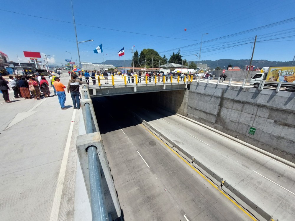 Luego de 3 años de trabajos, habilitan paso vehicular en paso a desnivel de la zona 6