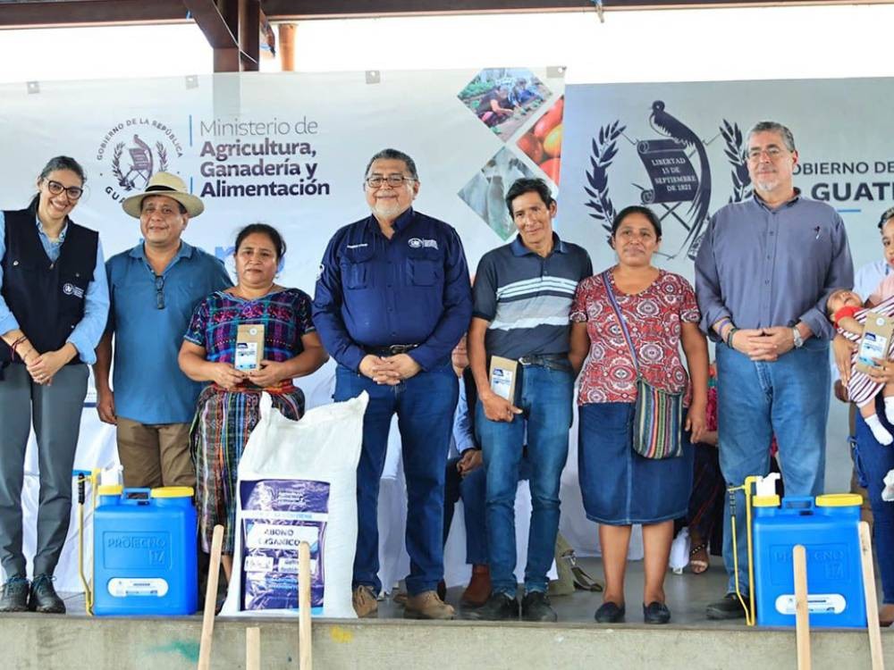 MAGA inicia entrega de “Bono Campesino” programa que es parte de la ampliación a su presupuesto