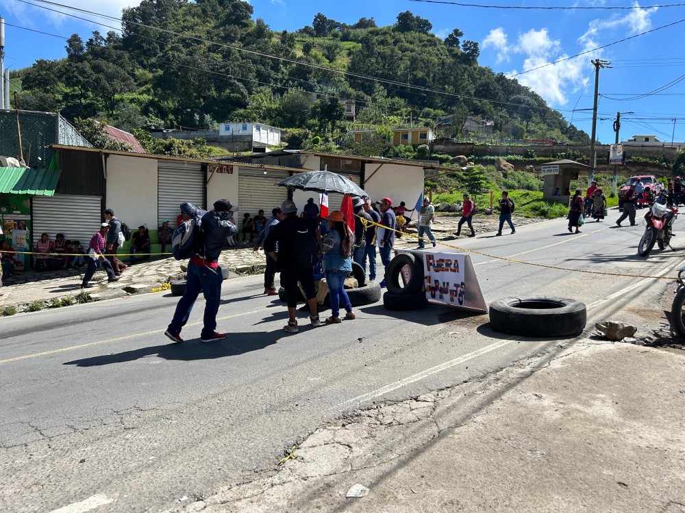 MANIFESTACIONES EN XELA: estos puntos estarán bloqueados el fin de semana