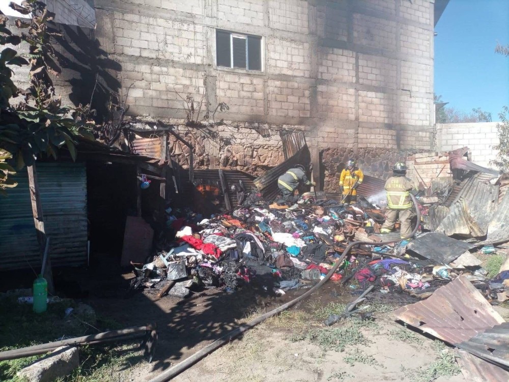 Más de Q75 mil en pérdidas dejó incendio en una vivienda en la zona 3 de Xela