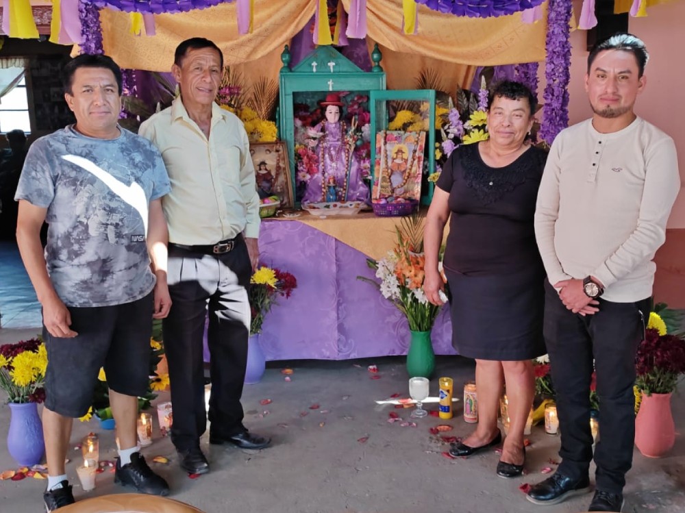 Más de un siglo de fe: familia resguarda imagen del Santo Niño de Atocha en Huehuetenango
