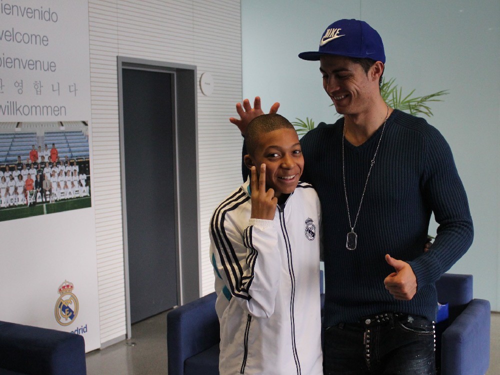 Mbappé llega al club de sus sueños