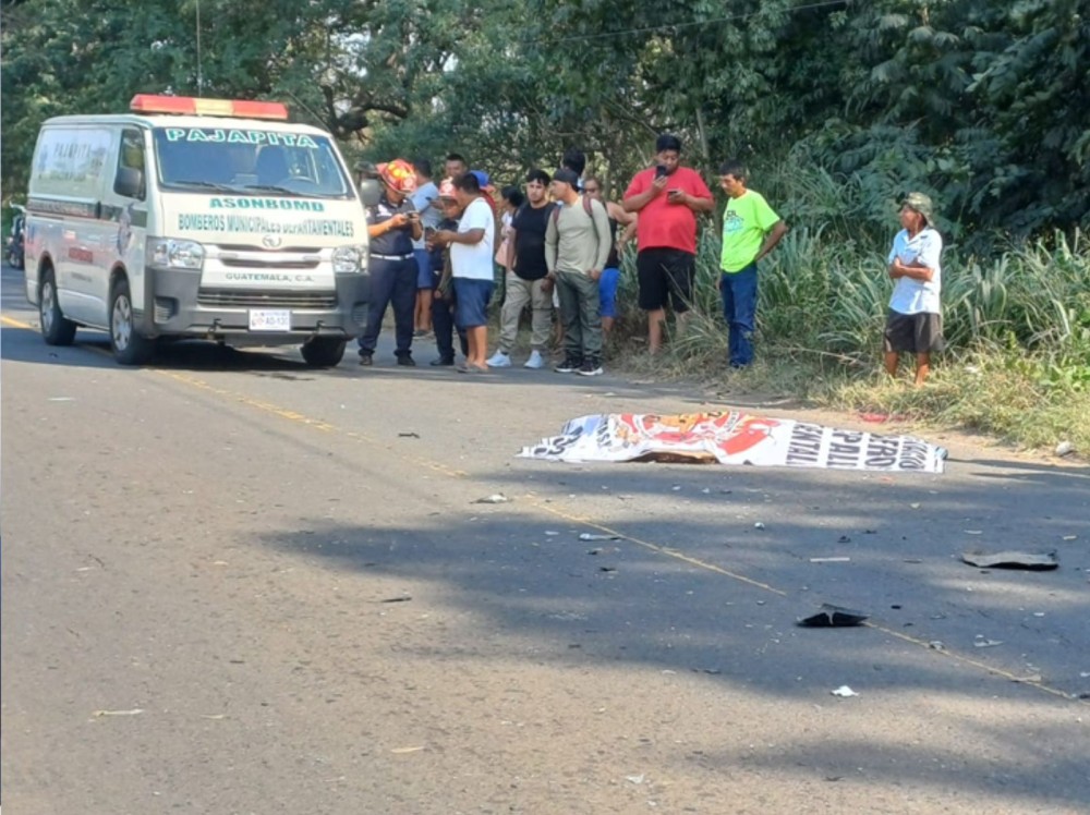 Menor muere tras ser atropellado mientras conducía motocicleta