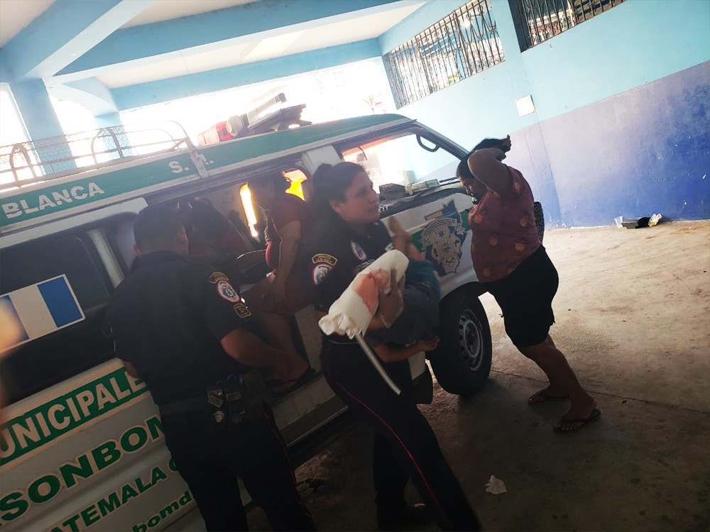 Menores sufren quemaduras y lesiones por pirotecnia en La Blanca, San Marcos