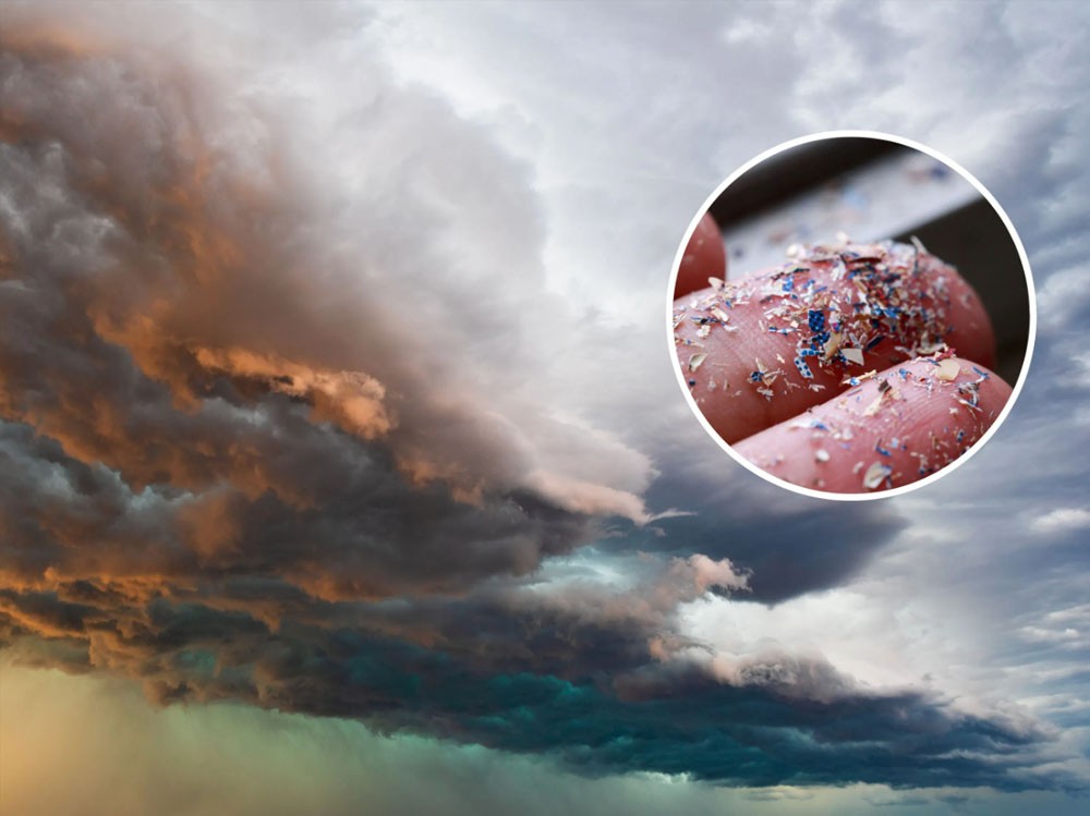 Microplásticos en las nubes: la contaminación llega al ciclo del agua