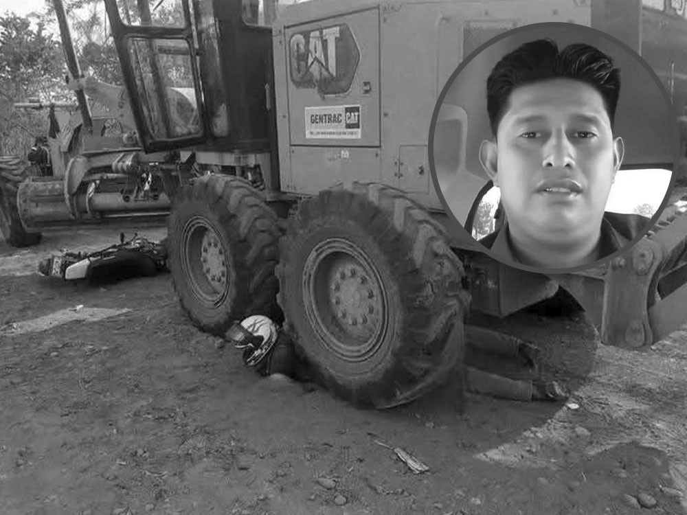 Motorista muere al impactar con máquina