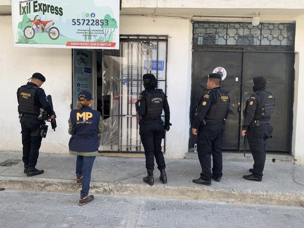MP realiza tres diligencias de allanamiento en Quetzaltenango y Guatemala