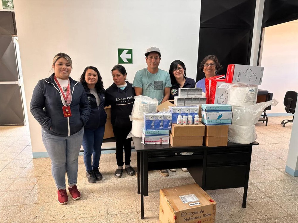 Municipalidad entrega insumos médicos a puestos de salud y Hospital Regional de Occidente