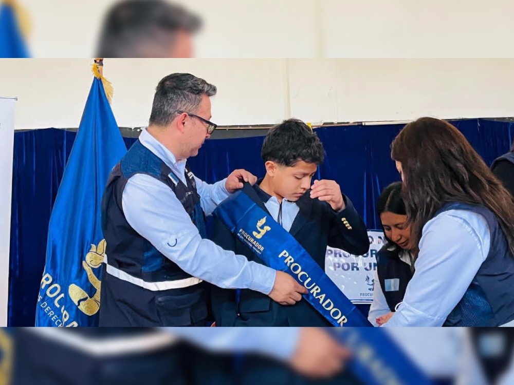 Eligen a niño Procurador de los Derechos Humanos por un día en San Marcos 