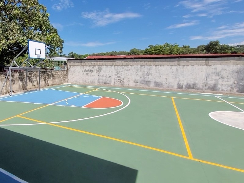 Nueva cancha polideportiva de Magnolia sigue sin ser utilizada