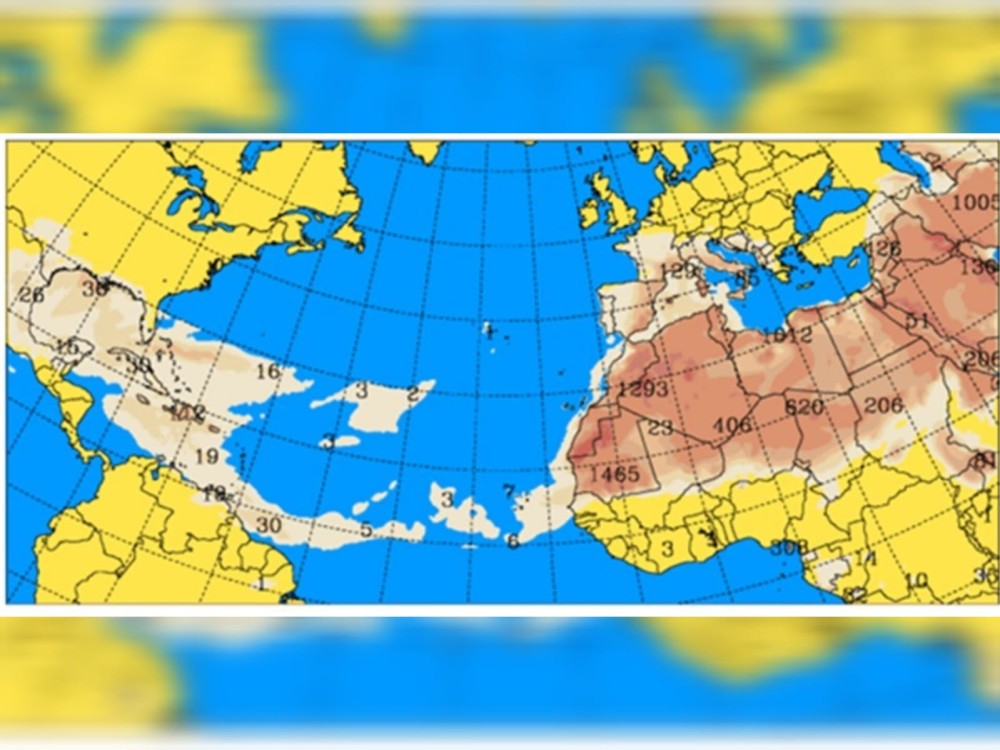 Nueva masa de polvo del Sahara ingresará al país esta semana 