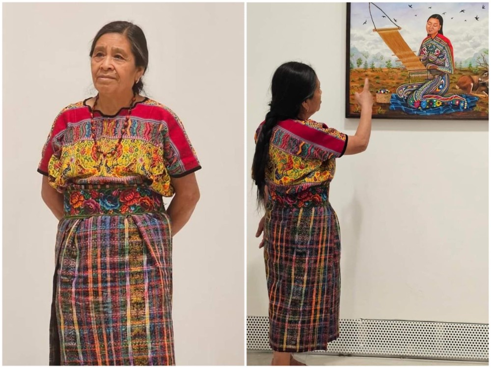 Obras de artista maya kaqchikel se exponen en Venecia