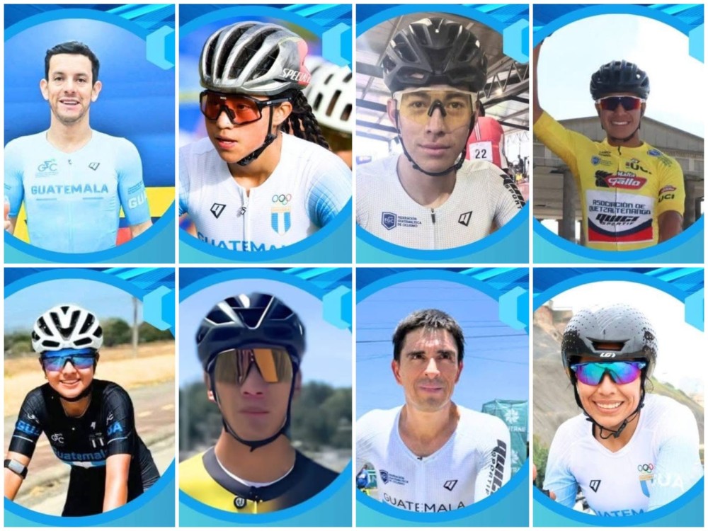 Ocho ciclistas de Xela estarán en los Juegos Centroamericanos y del Caribe