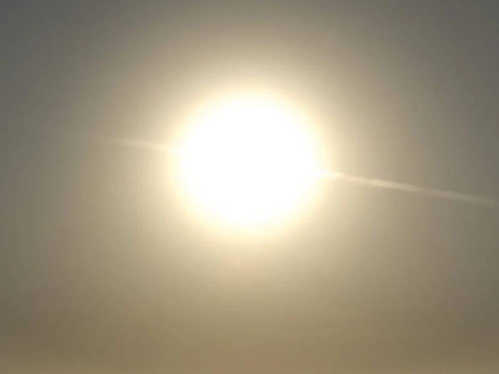 Ola de calor persistirá durante la semana