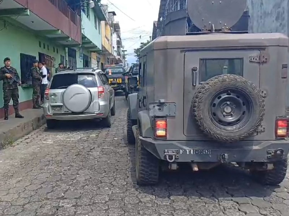 Operativos multisectoriales debido a la violencia registrada en Coatepeque