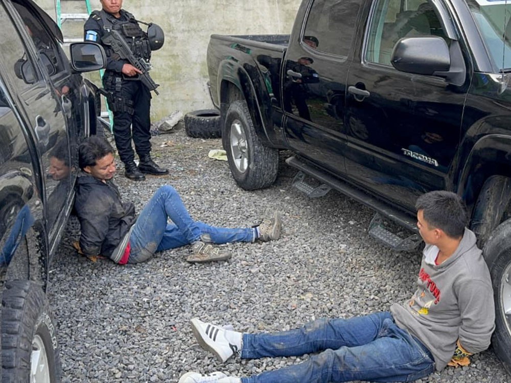 Pandilleros capturados por asesinato