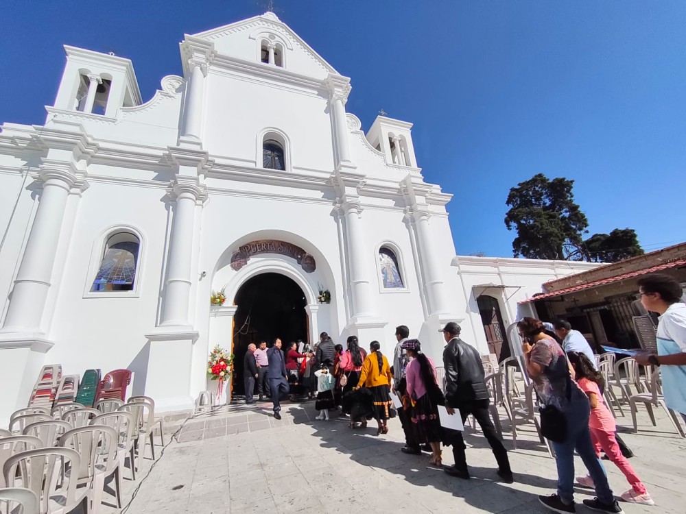 Parroquia El Calvario celebra 75 años de fundación y presenta trabajos de restauración del templo