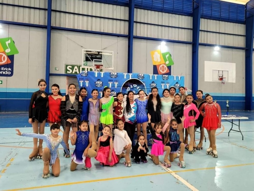 Patinaje artístico gana 16 medallas en campeonato nacional