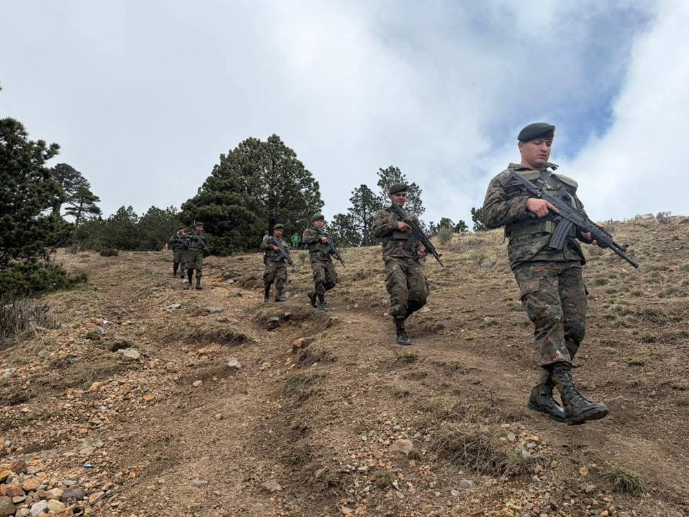 Patrullajes a pie refuerzan la seguridad en el volcán Tajumulco