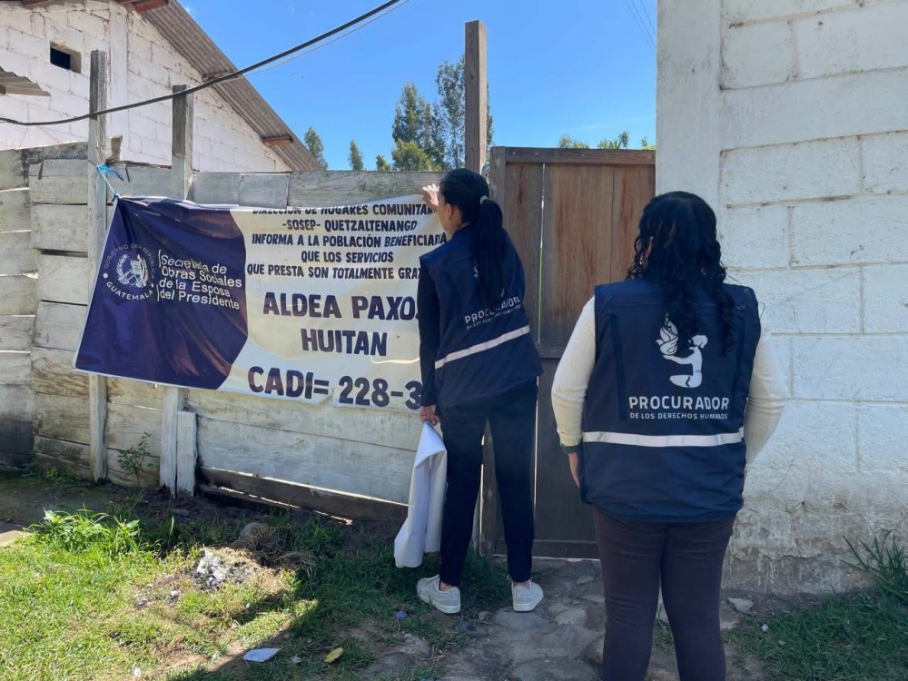 PDH señala deficiencias en instalaciones de Hogar Comunitario de Huitán 