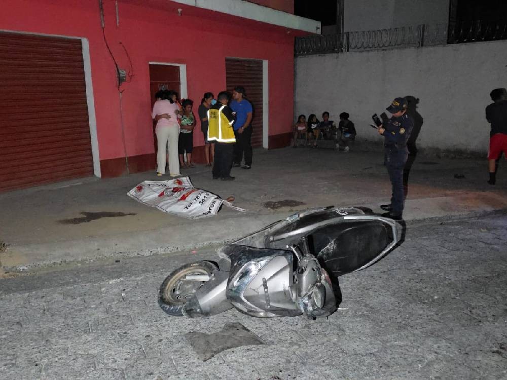 Peatón fallece atropellado por motorista en estado de ebriedad