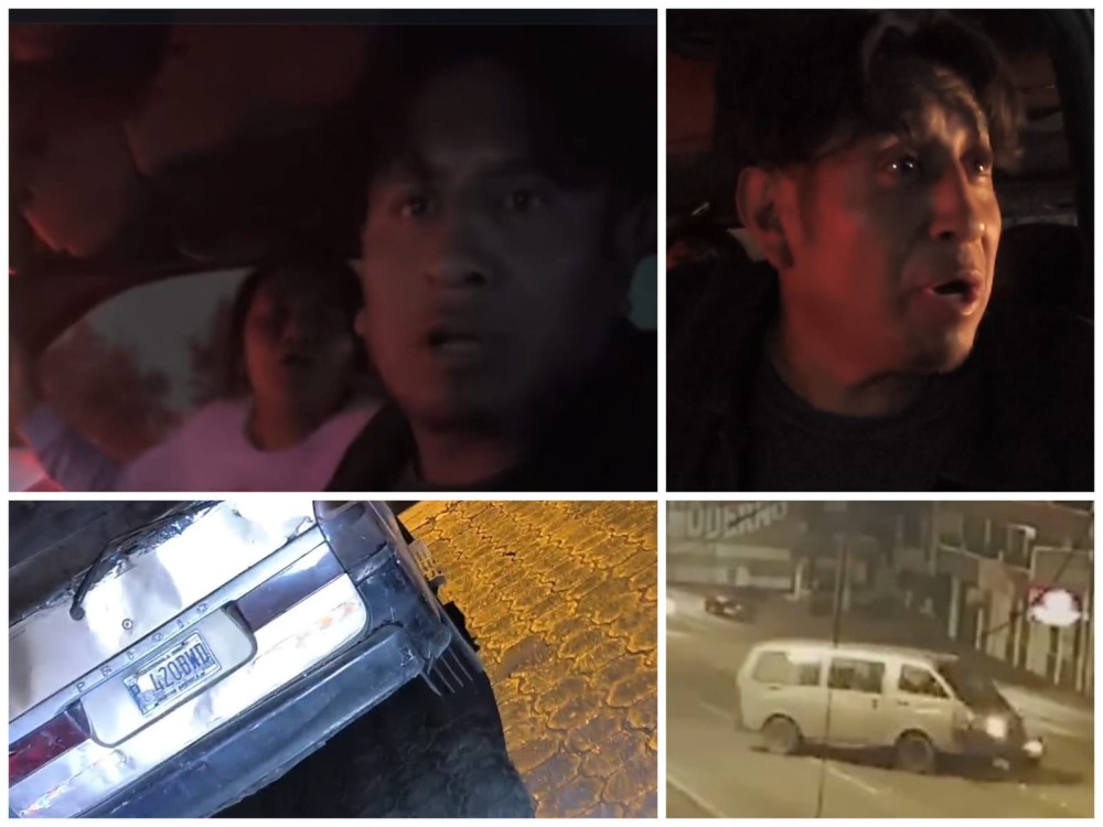 Persiguen y confrontan a piloto que provocó percance 