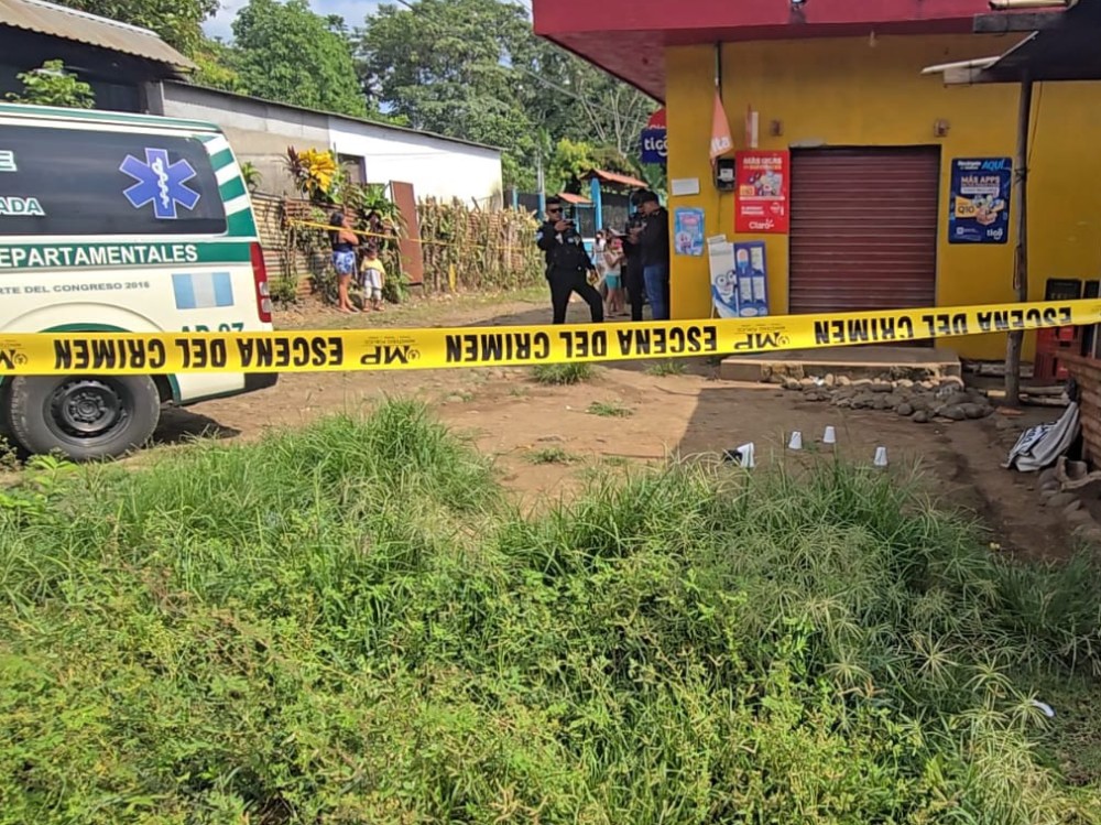 Persona muere en hecho armado en San Isidro, Coatepeque