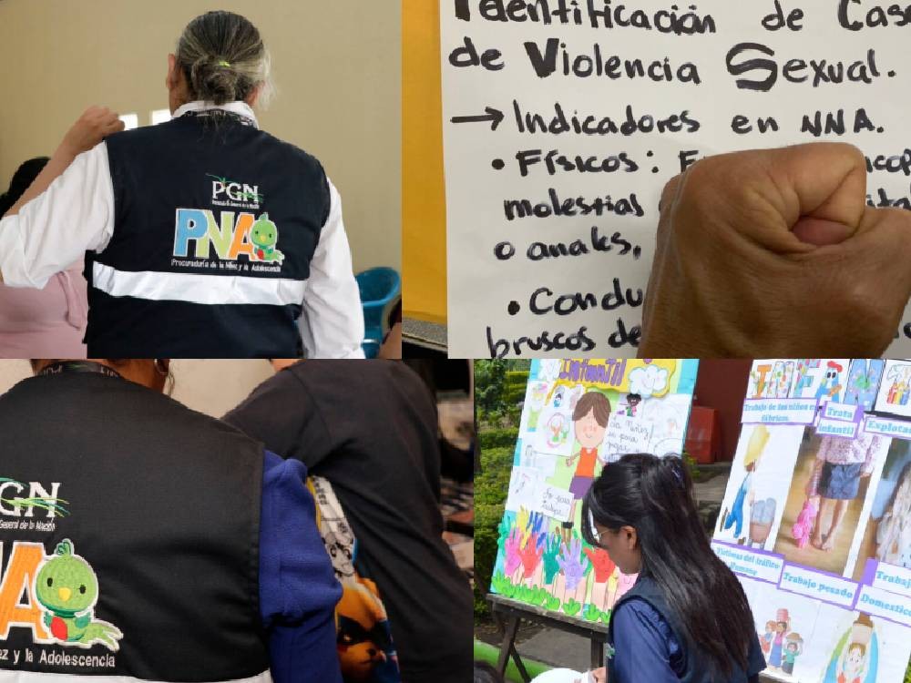 PGN registra mil 728 denuncias por explotación sexual contra menores en 2025
