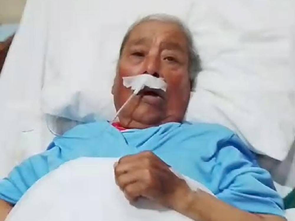 Piden ayuda económica para don Isidro 