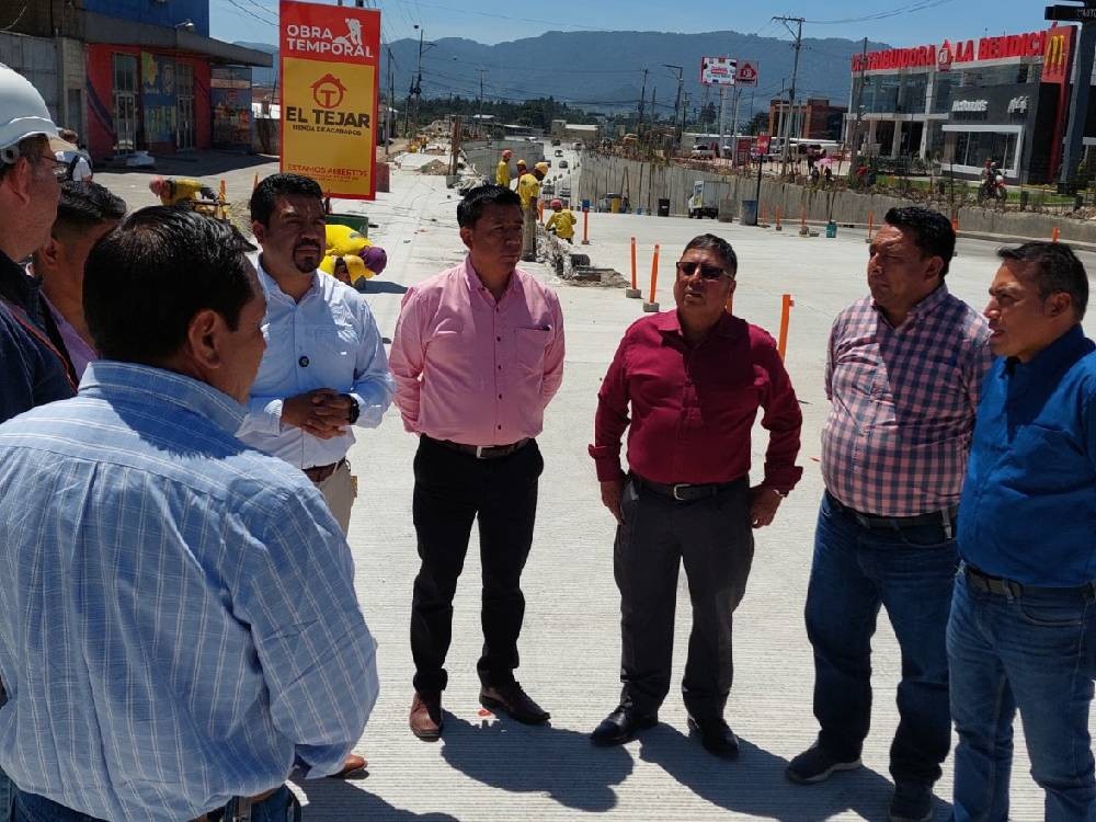 Piden que se habilite un carril en tramo que conecta a Olintepeque con paso a desnivel de Xela 