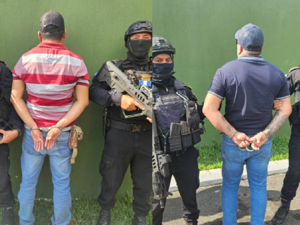 PNC captura a dos personas solicitados para extradición a Estados Unidos