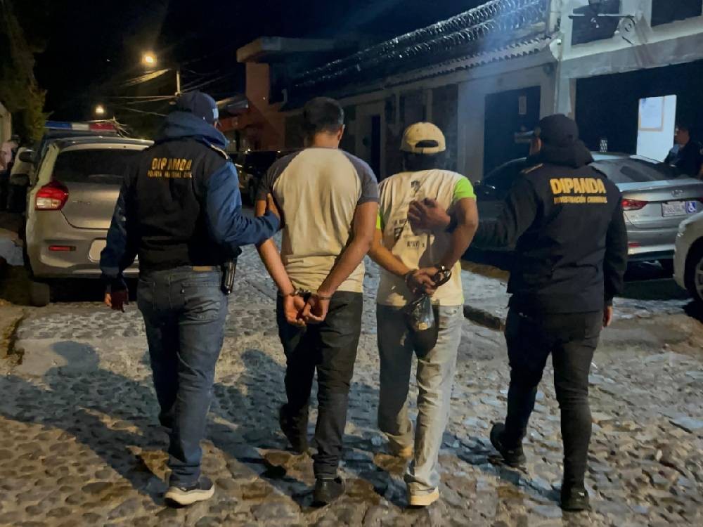 PNC captura a presuntos responsables de estafas con encomiendas falsas