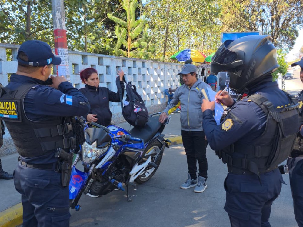 PNC desplegará más de 1,300 agentes en San Marcos durante la Semana Santa