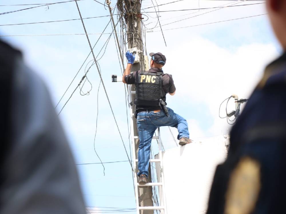 PNC ha retirado 427 cámaras de vigilancia vinculadas a estructuras criminales