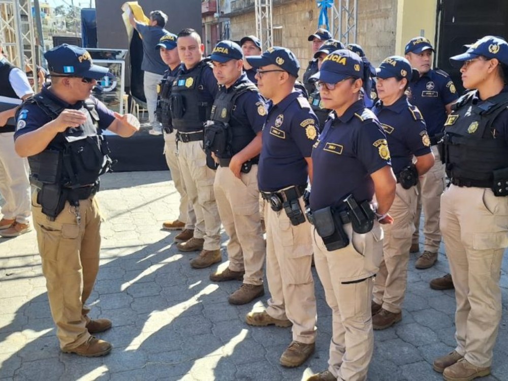 PNC inaugura sede de Disetur en Santa María de Jesús