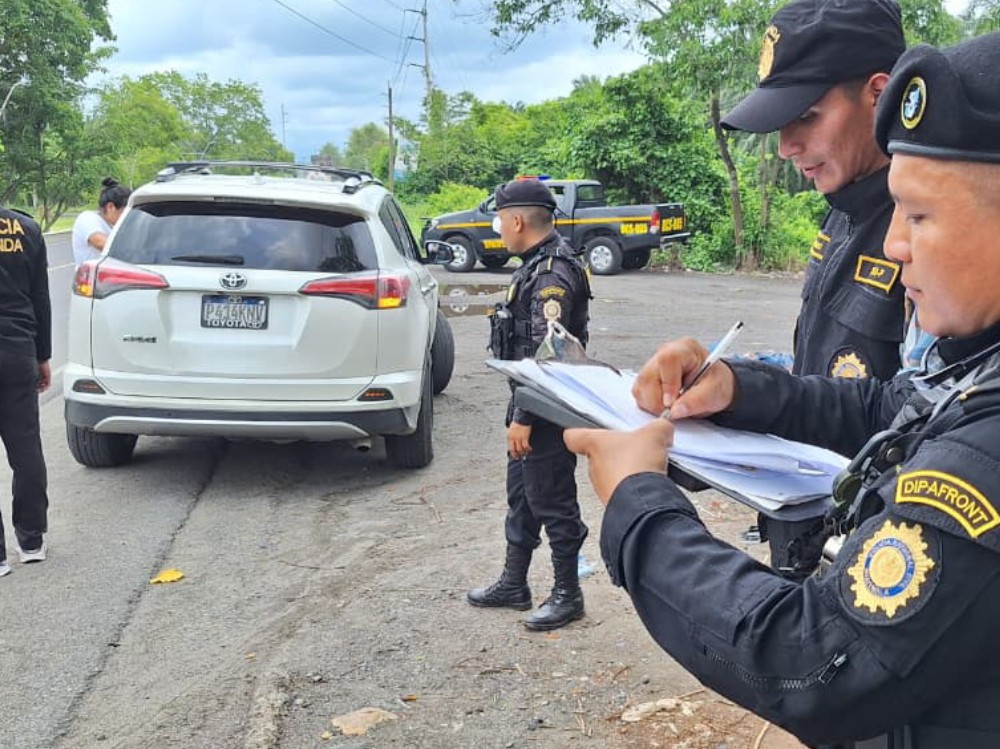 PNC intensifica controles fronterizos con el Plan 08-2026 para combatir el tráfico ilegal de armas y municiones
