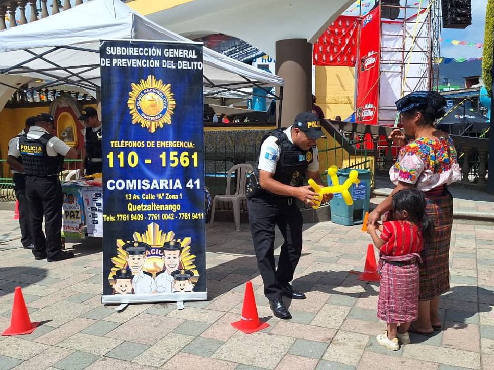 PNC promueven acciones preventivas en San Juan Ostuncalco