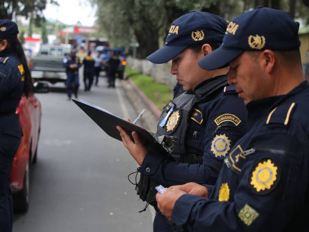 PNC realiza operativos de seguridad en Quetzaltenango
