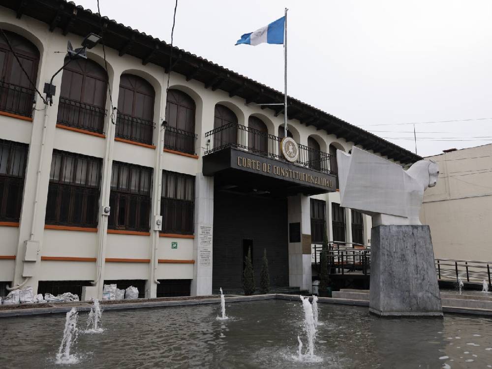 PNC refuerza seguridad a la Corte de Constitucionalidad 